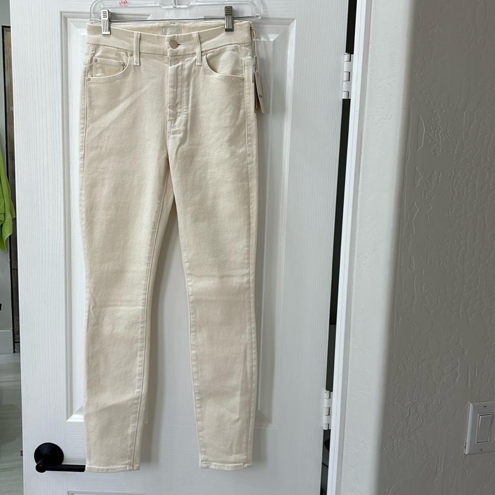Mother white jeans